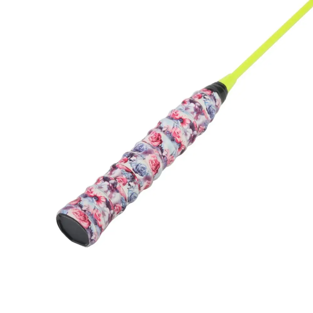 Leopard Print Racket Sweatband Non-slip Hand Glue Grips Sweatband Sweat Absorbed Winding Bicycle Handle Winding Strap