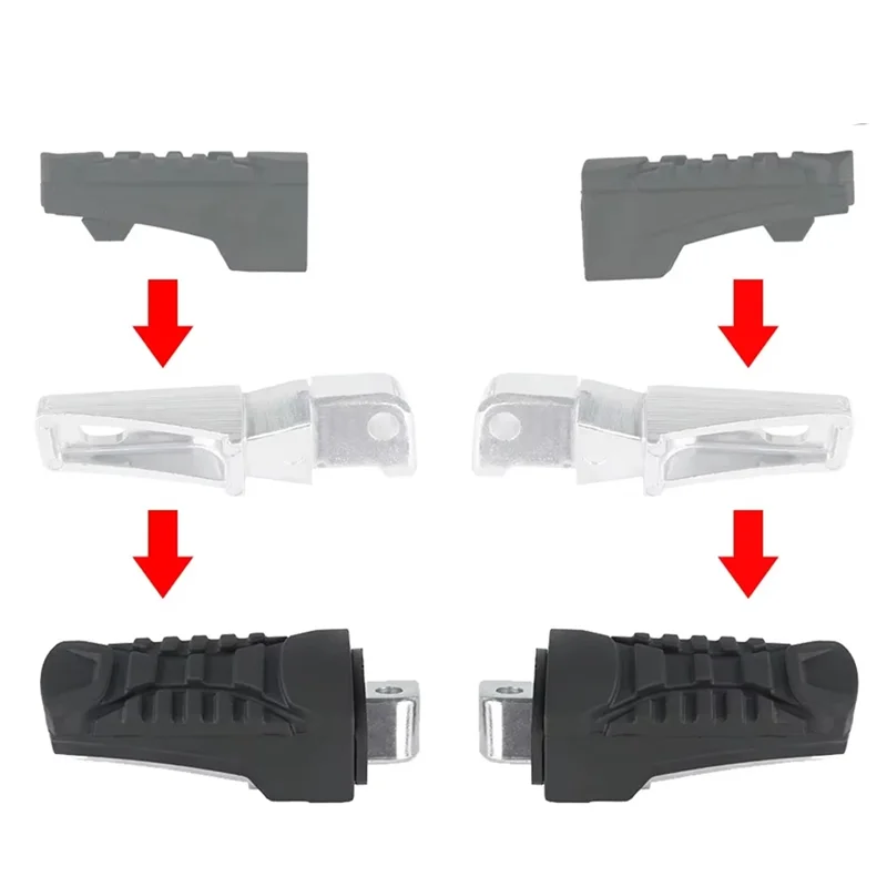 

Universall Rear Passenger Footrest Foot Peg For BMW R1250GS LC ADV R1250GS F750GS Footpeg Bracket Rubber Cover Motorcycle Access