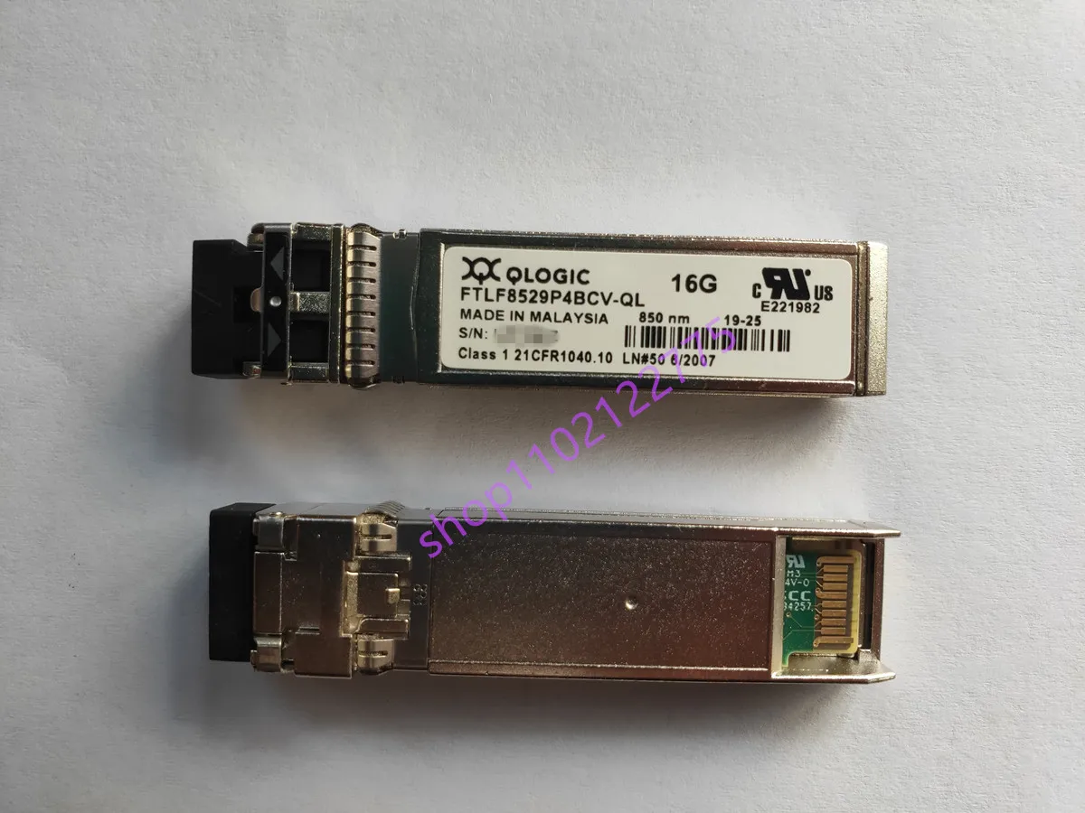 Qlogic Transceiver 16GB SFP FTLF8529P4BCV-QL/850nm 16g Optical Fiber/Qle2670 Qle2672 Qle2690 Qle2692/16g Fibre Channel Module