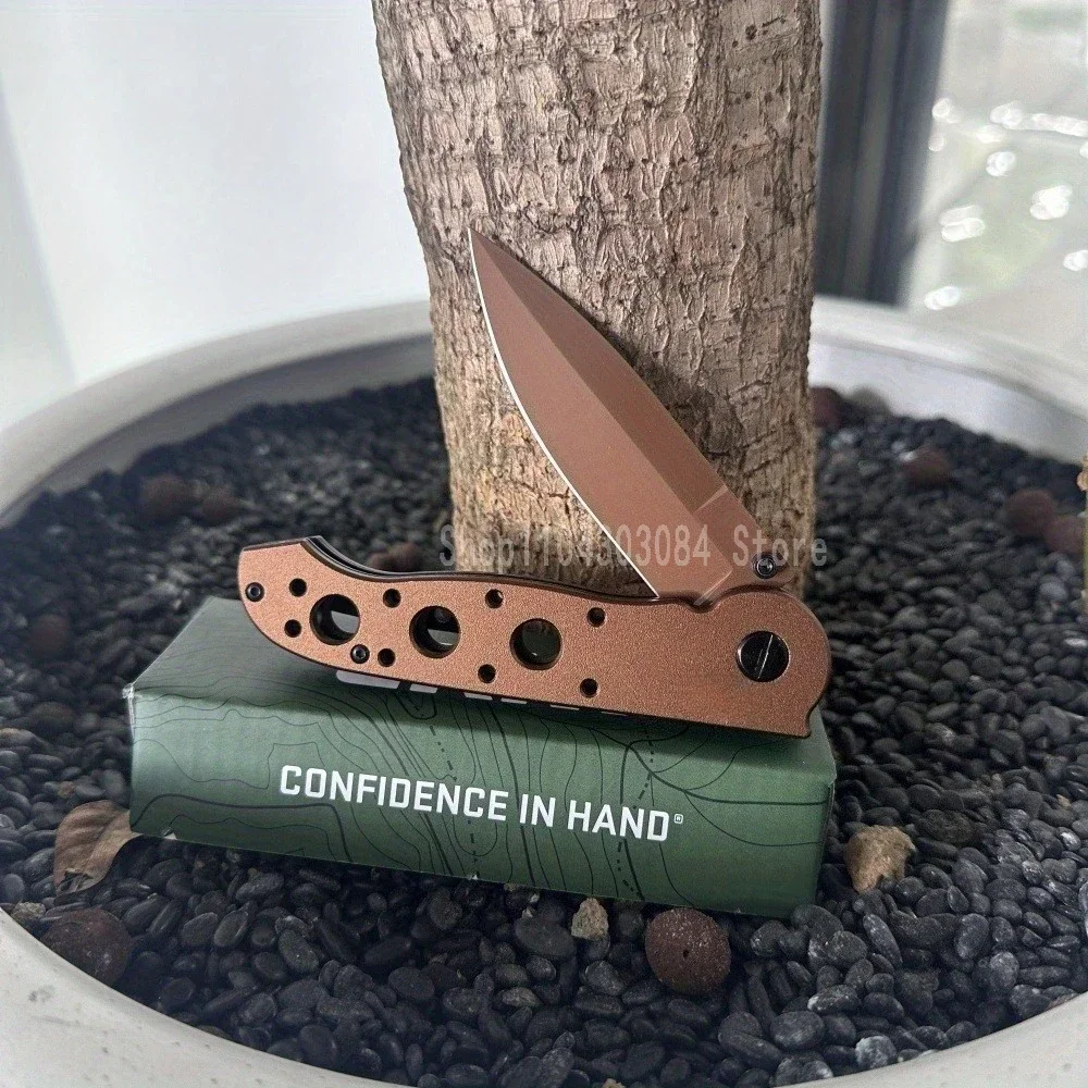 

CR M16 Nylon Fiber Handle Sharp D2 Folding Knife Portable Camping Knife EDC Hiking Adventure Multi-functional Knife