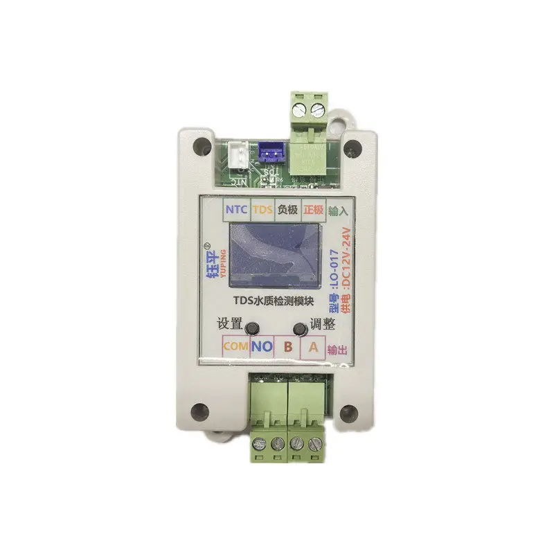

Water Quality Detection TDS Water Temperature Detection Alarm Water Quality Temperature Detector 485 and Relay Output