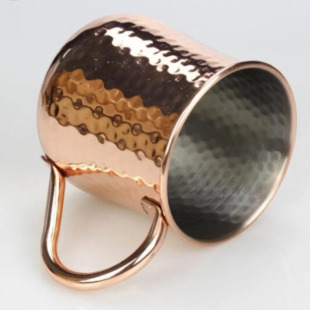 أكواب بغل موسكو من الفولاذ المقاوم للصدأ ، كوب مبرمج مطروق ، هدية مصنوعة يدويًا ، من من من من من الفولاذ المقاوم للصدأ