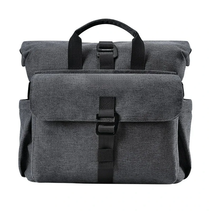 Retro Head Bag Folding Bike Front Bag Urban Commuter Riding Backpack