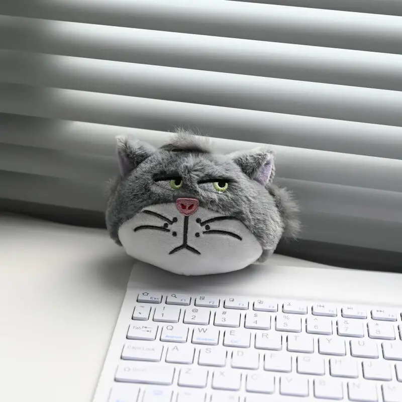 لطيف لوسيفر القط أفخم المفاتيح دمية لينة Plushies عملة Pursetoys لينة محشوة حامل بطاقة ملحق هدية عيد ميلاد للأصدقاء ﻿