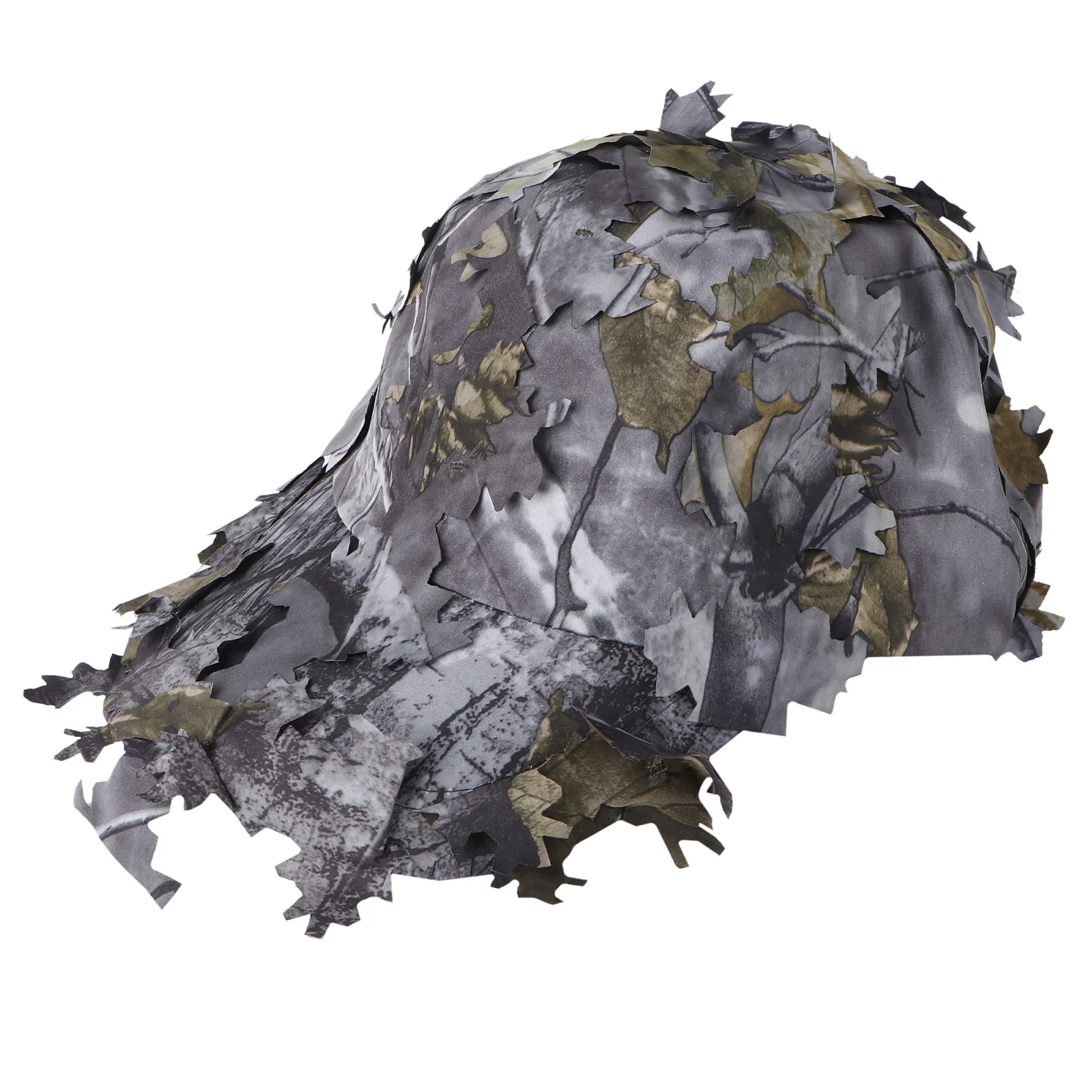

Simulation Leaf Camouflage Baseball Sun Hat Outdoor Climbing Hunting Travel Uv Protection Breathable Portable Outdoor