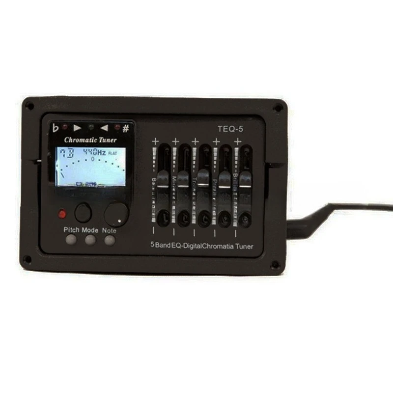 

Guitar Pickup 5-Band Pickup TEQ-5 With Twelve Average Tuner 5-Band Pickup Electric Box Guitar