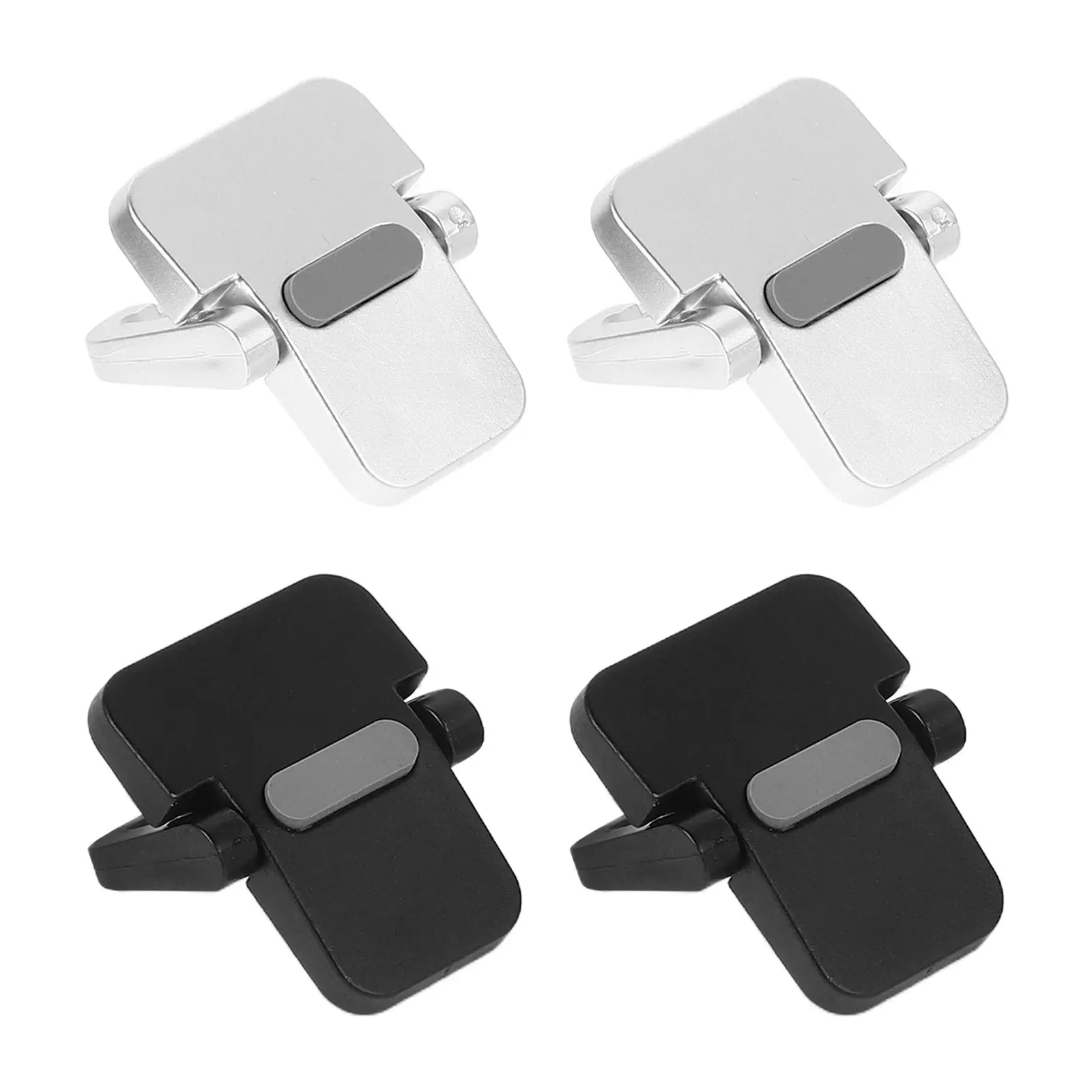 2Pairs Invisible Mini Laptop Riser Stand for Desk Ergonomic Height Adjustable Portable Notebook Elevator for Better Posture