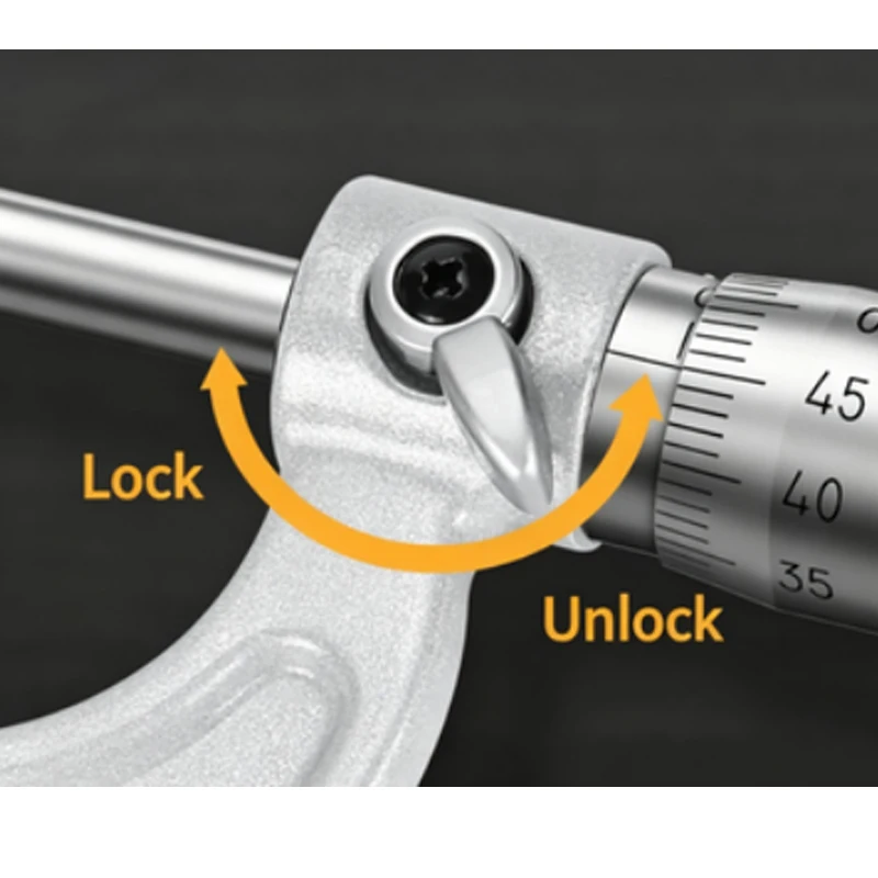 ETOPOO 0-25-50-75-100mm industrial Outside Micrometer  0-1/1-2/2-3/3-4 inch Accuracy 0.0001\