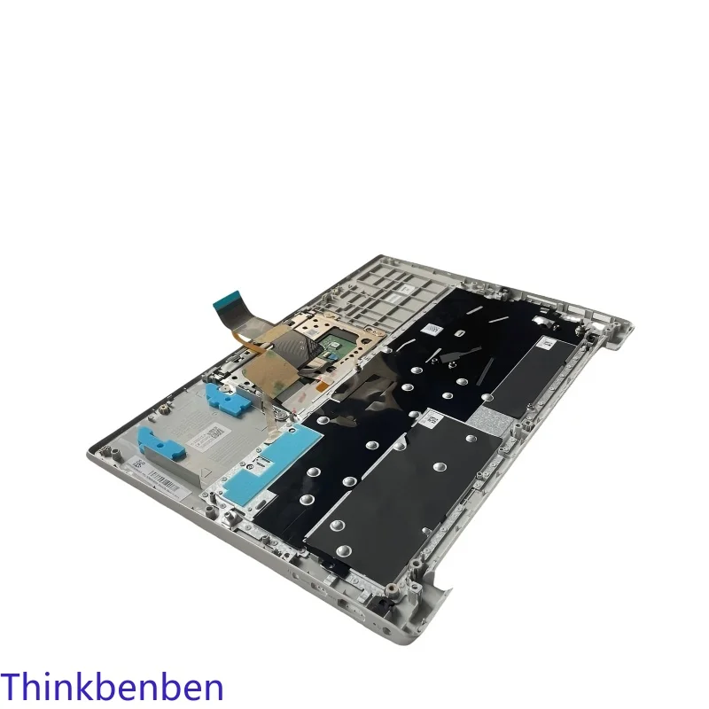 US English Platinum Grey Keyboard Upper Case Palmrest Shell Cover For Lenovo Ideapad S340 14 14IWL 14API 14IIL 14IML 5CB0S18555