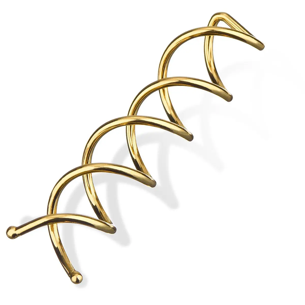 

20Pcs Hair Styling Spiral Pins Gold Plated Ball-Tip Bobby Clips for All-Day Hold Medium Thick Long Hair Women Daily Use Wedding