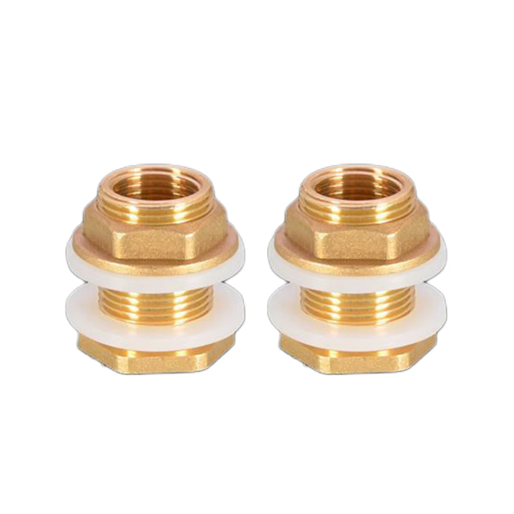 For Water For Tank Hex Reducing Adapters Brass Construction Leak proof Connection Compatible with Various Plumbing Systems