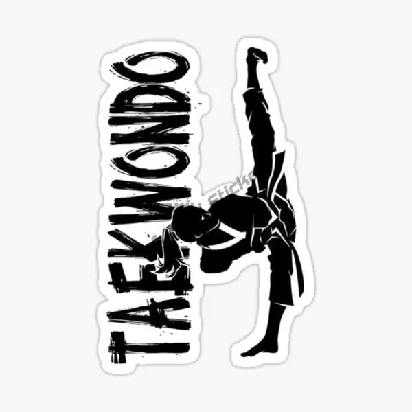TKD Taekwondo Kampfsport Kreative PVC-Autoaufkleber Zubehör