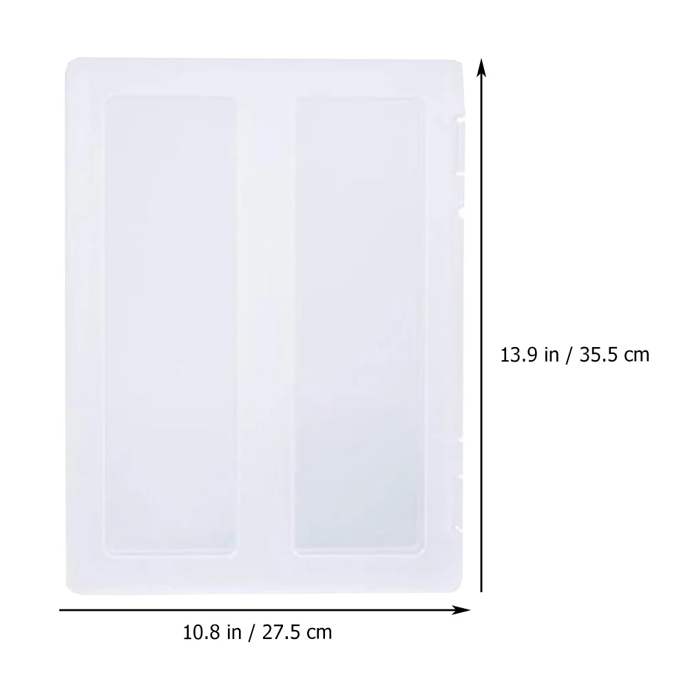 

Portable File Box Boxes Plastic Files Holder Office Supplies Heavy A4 Paper Container Documents Organizer Tablet Case