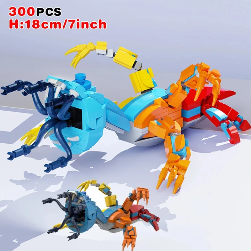 POPPY PLAYTIMES Poppi Smile Critter New Nightmare Critter Construction Building Blocks Horror Game Toy Birthday Christmas Gift