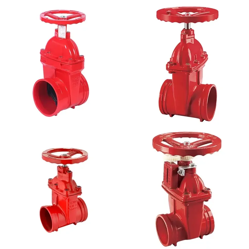 Z85X Groove Shaped Manual Gate Valve Water Conservancy Fire Use Concealed Stem Non Rising Stem Soft Sealed 2in-10in HQ 1-Year