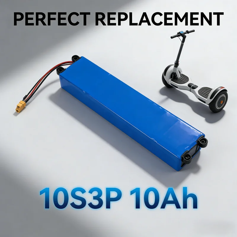 Aleaivy  36V 10Ah Electric Scooter Battery 10S3P Lithium Pack High Power 7800mAh Option for M365 Pro/Scooter Replacement Parts