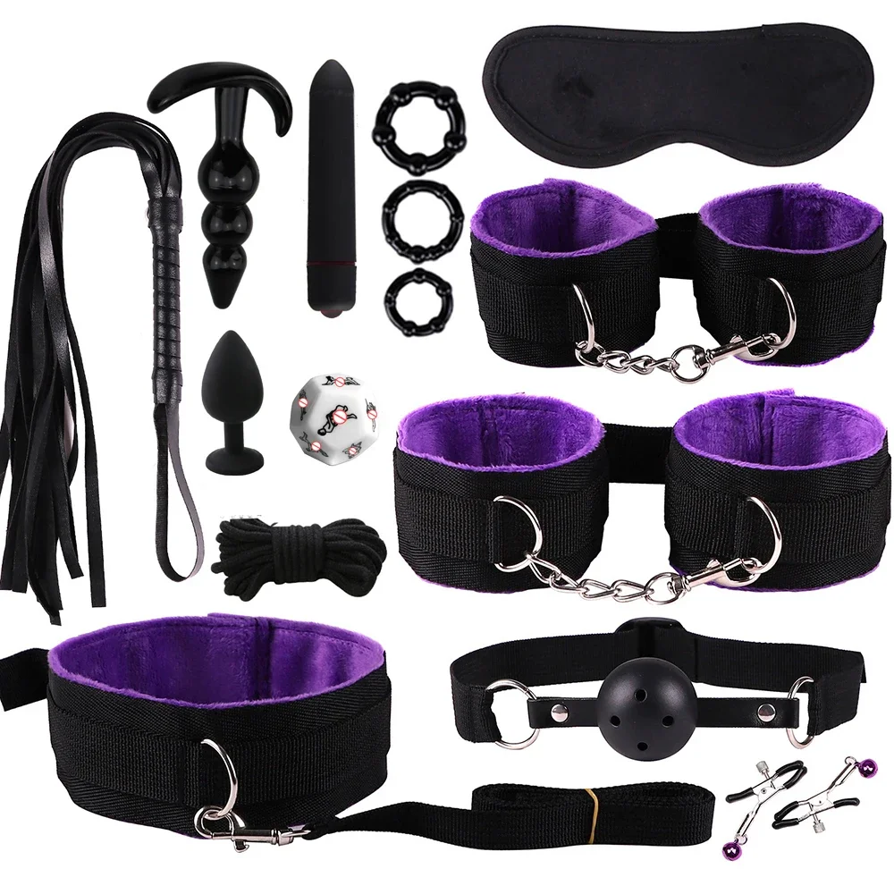 sexy toys for couples adults 18 Sex toy sexyshop erotic accessories bondage gear handcuffs for session Penis rings Anal plug