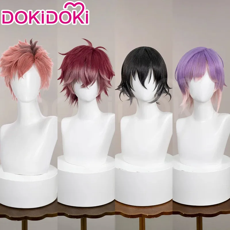 В НАЛИЧИИ Sakamaki Ayato Shu Mukami Azusa Kanato Sakamaki Tsukinami Shin Wig Anime Diabolik Lovers Косплей DokiDoki Free Wig Cap
