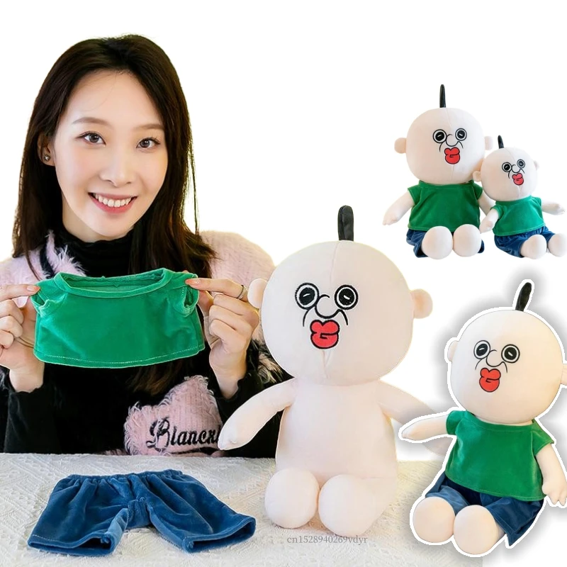 Cartoon 70cm Bangbang Plush Doll Korean Anime Bangbang Yuzhi Toys Get Dressed Companion Throwing Pillow Surprise Birthday Gift