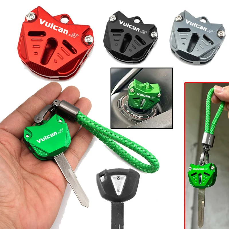 New high quality For KAWASAKI Vulcan S 650 VN650 2015-2023 Motorcycle Key Case Keychain Keyring Protection Accessories