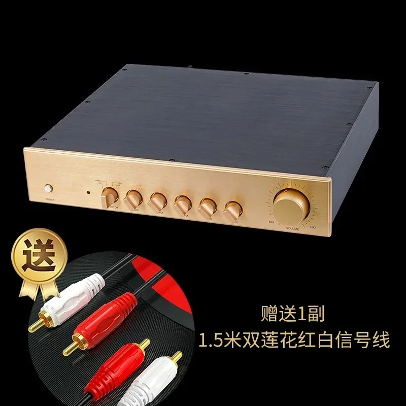 for Pure Class A Preamplifier 5 Band EQ Bluetooth 5.4 APTX Lossless Audio Preamp