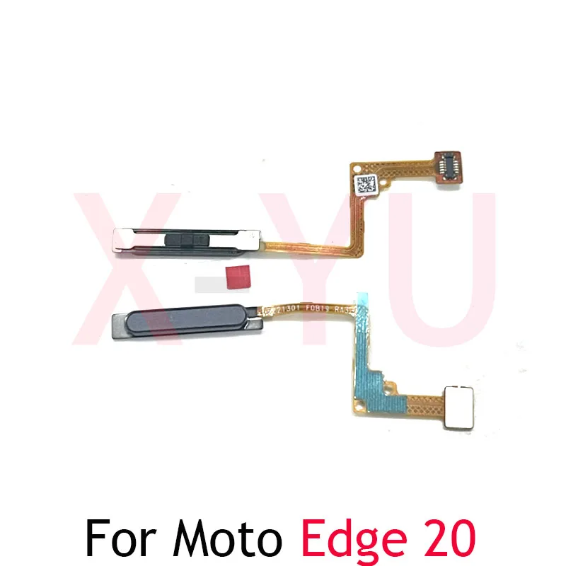 For Motorola Moto Edge X30 20 Lite Home Button Fingerprint Sensor Return Power Flex Cable