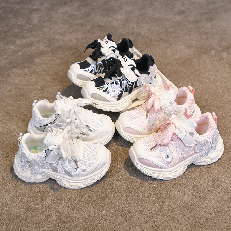 

Детские спортивные кроссовки 2026 года: весенняя новинка, модные, повседневные, с мягкой подошвой, нескользящие, дышащие, для бега