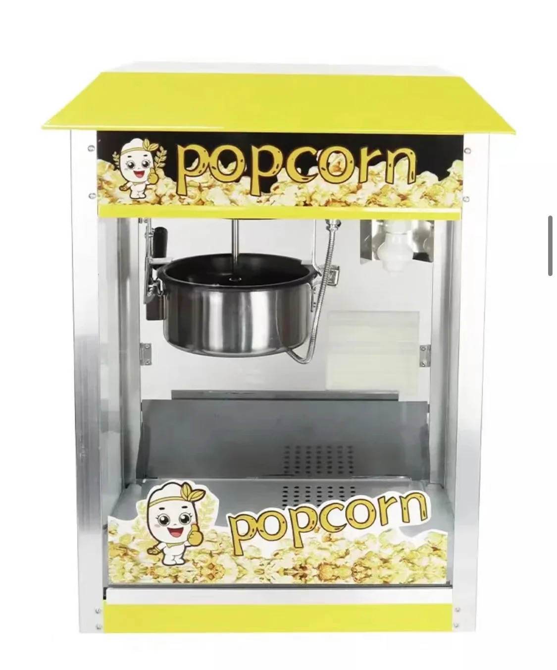 

Factory Direct Sale Sweet Flavored Pressure Popcorn Machine Making For Cinema Or Party Puffed Rice Portable Vending Equipment