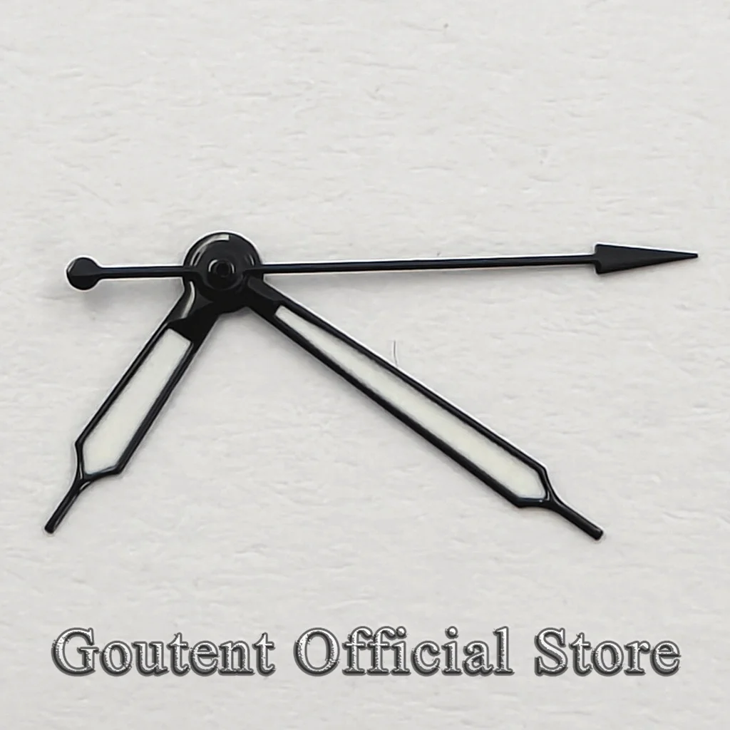 Goutent New Watch Hands Green Luminous Pointers Watch Parts Fit NH35 NH36 ETA 2824 2836 Miyota 8215 821A Movement