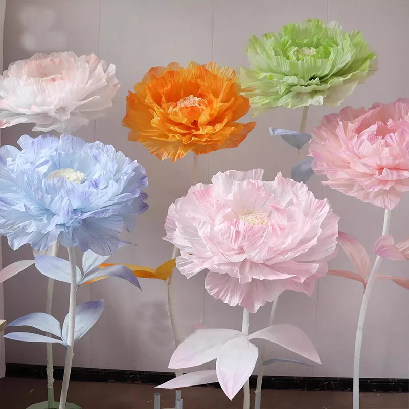 

180cm Wedding Decor Props Silk Peony Artificial Flowers Wedding Road Guide Flower Birthday Party Garden Decoration Home Decor