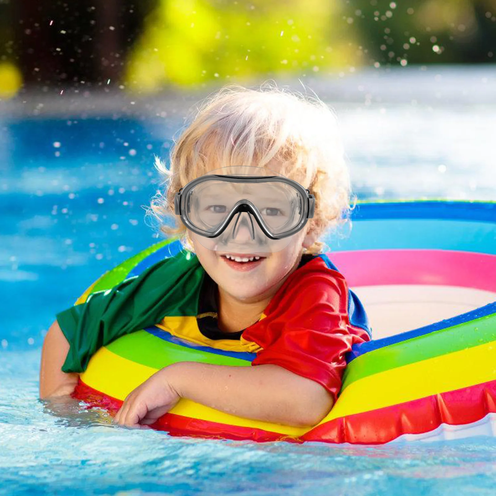 

Swimming Kids Goggles Nose Protector Lightweight Comfortable Safe Smooth Edges Ideal for Children Swim and Bath