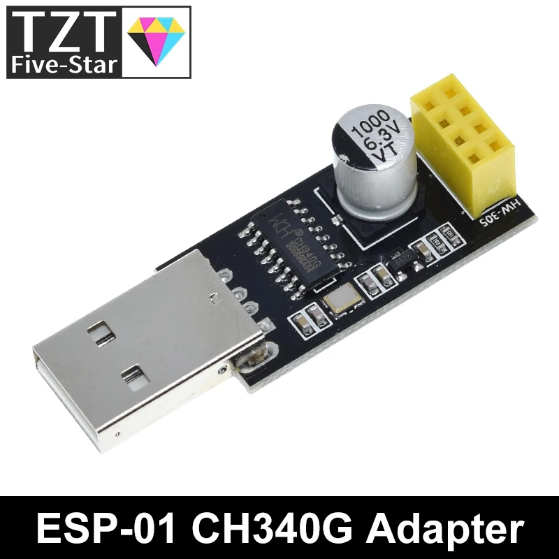 CH340G CP2104 USB To ESP8266 ESP-01 ESP-01S WIFI Module Programmer Adapter Download Debug Link Kit for Arduino LINK v1.0 CH9102F