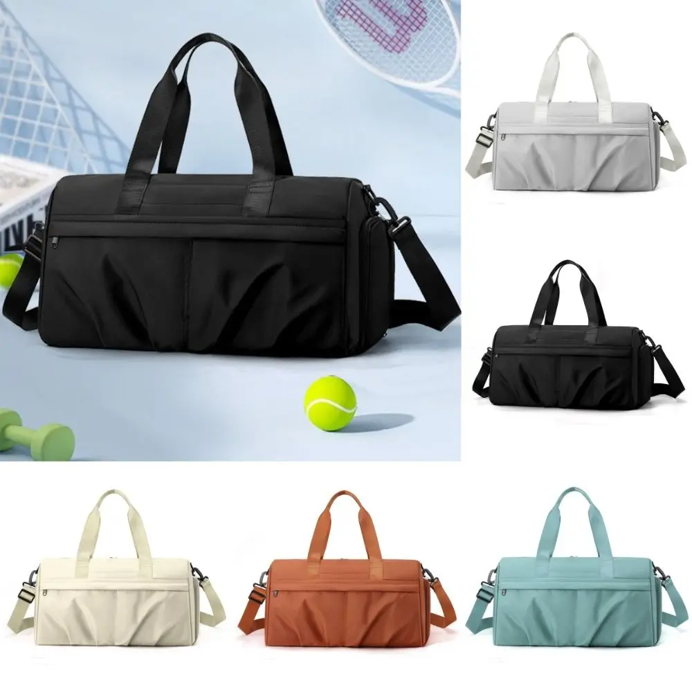 

Large Capacity Fitness Handbag Dry and Wet Separation with Shoe Box Travel Duffel Bags Oxford Cloth Multifunctional Gym Bag