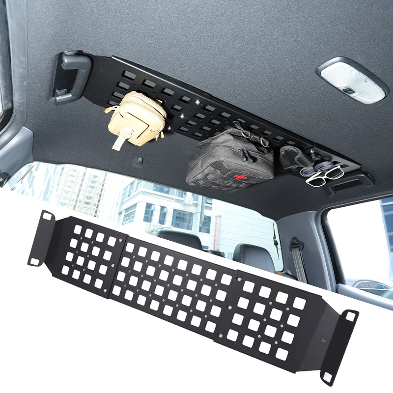 Rear Headliner Storage Hanging Bracket Aluminum Alloy Rear Roof Hanger Roof Storage Bracket For Ford Ranger P375 P703 2015-2026