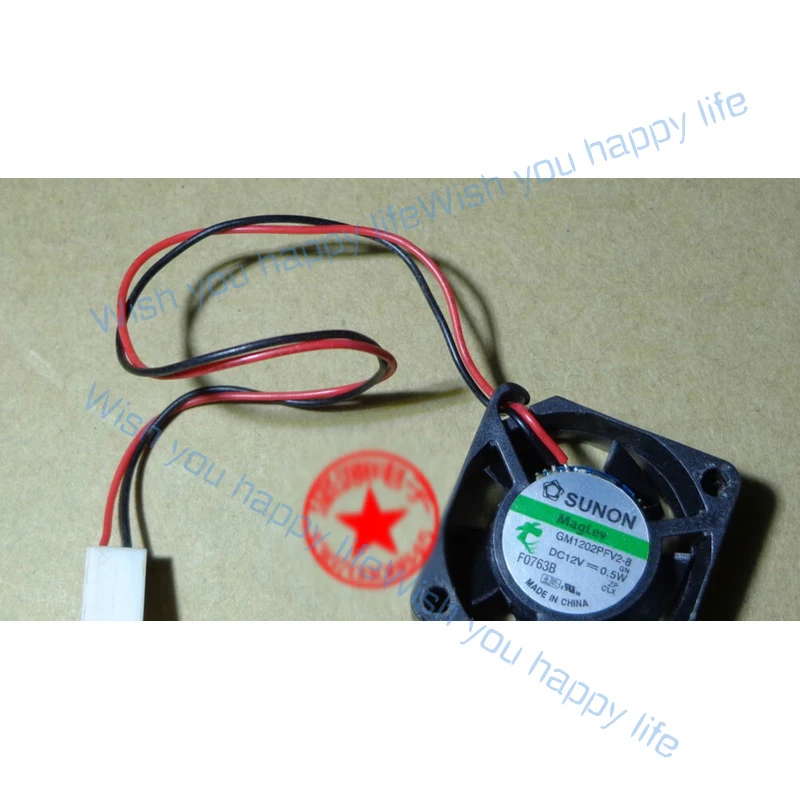 L... 1pcs for SUNON GM1202PFV2-8 2510 2.5CM 12V 25mm2 line hard disk box fan...