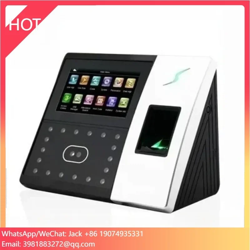 

Employee Biometric Face Recognition Employee Time Clock in And Out Staff Time Attendance Machine