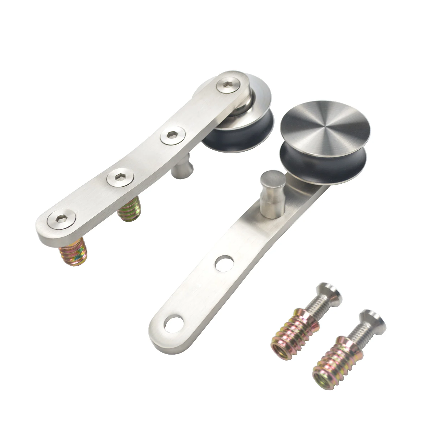 Imagem -03 - Escada Deslizante Biblioteca Sótão Escada Deslizante Ferragem Escada Escritório em Casa Aço Inoxidável 1m de