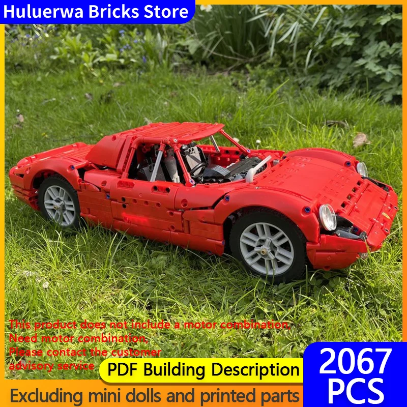 

Модель скоростного гоночного автомобиля MOC, строительные кирпичи, 250LM, верхний уровень, спортивный автомобиль, модульная технология, подарки, праздник, сборка, детский игрушечный костюм
