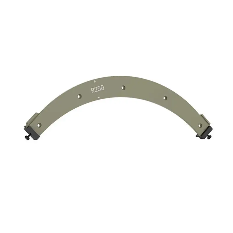 A19F-Radius Jig Router Templates Woodworking Round Corner Radius Templates Wood Working Tool Woodworking Large Arc Mold R250