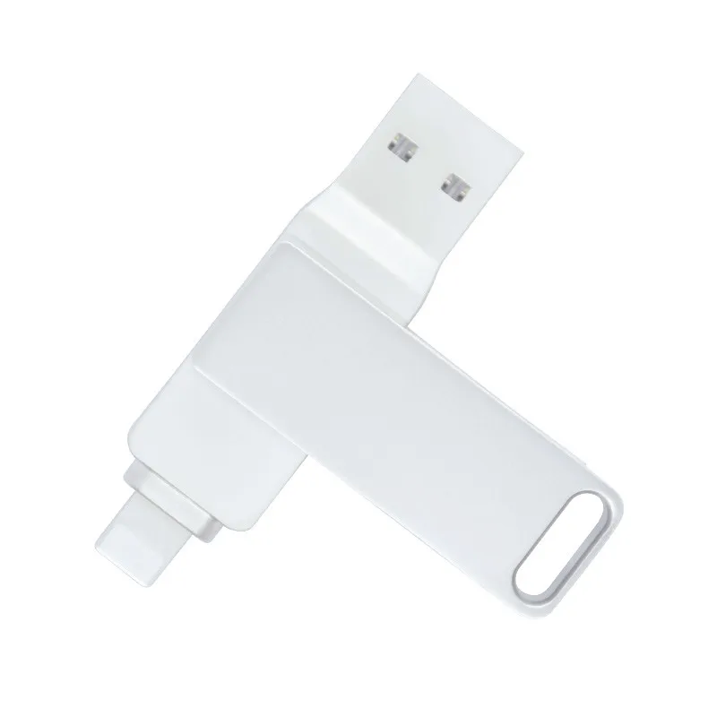 USB 3.0 Flash Drive for iphone ipad 2in1 64GB 128G Pendrive to lightning interface usb3.0 pendrives for ipad Iphone 11/12/13/14