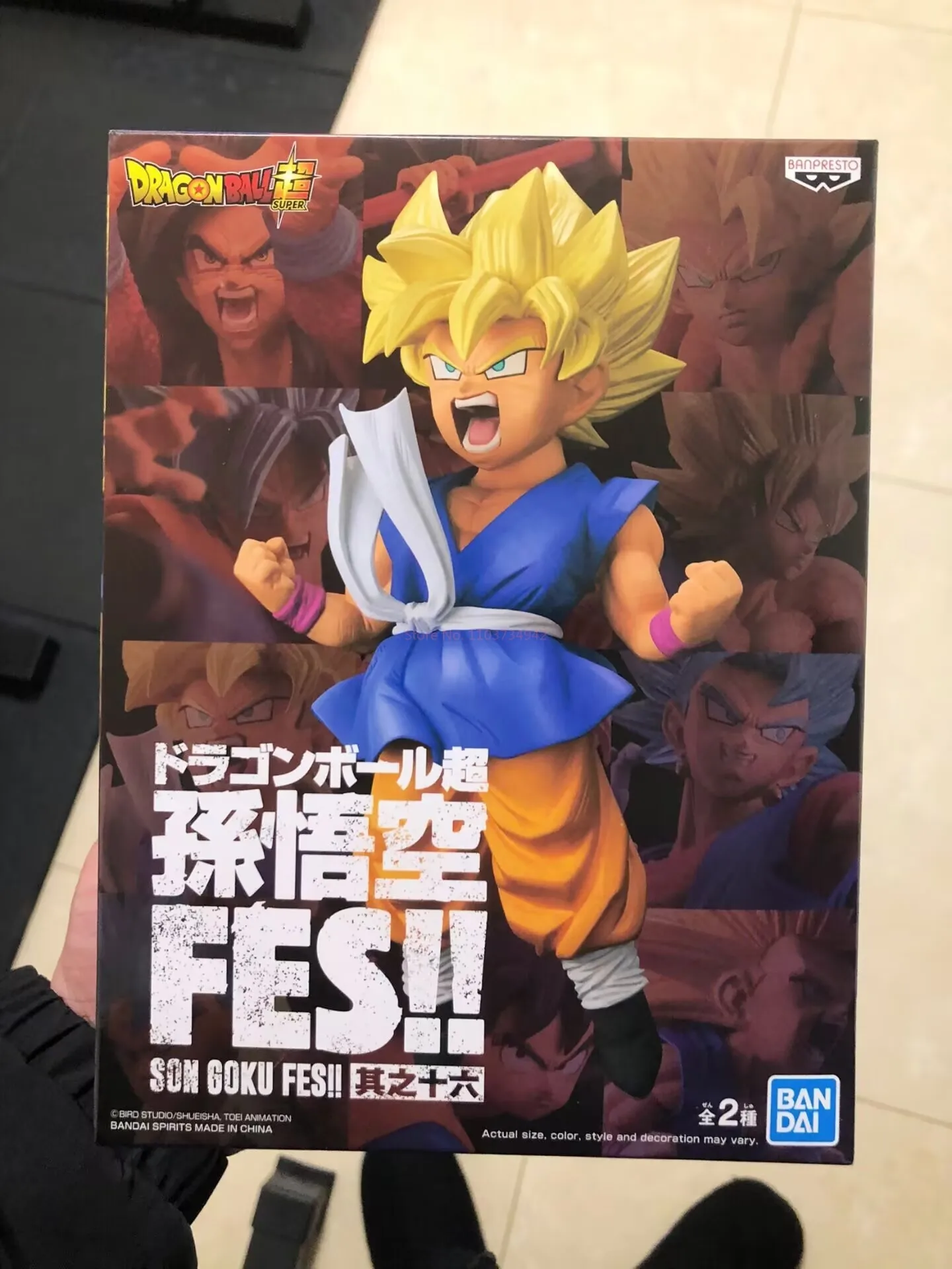 In Magazzino Nuovo Bandai Ichiban Kuji Dragon Ball Bardana Majin Buu Battle Highlights Vegetto Anime Figura Da Collezione Modello Giocattolo