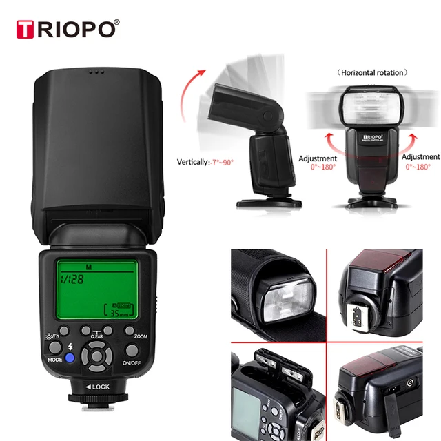Triopo TR-988 disparador de flash speedlite