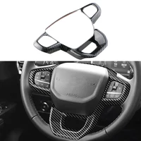 Para Ford Everest Ranger XL XLT XLS Sport Lariat Wildtrak 2023 2024 2025 cubierta de Panel de volante pegatina accesorios embellecedores