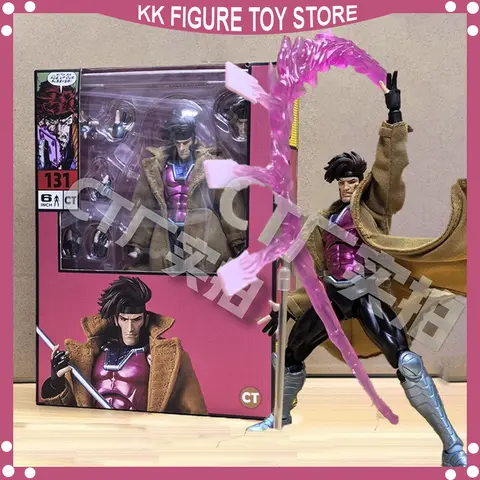 Nuovi giocattoli Ct Gambit Figura Mafex 131 X-Men Wolverine SHF Anime Action Figure Collezione di statue Regali di modello Giocattoli per bambini