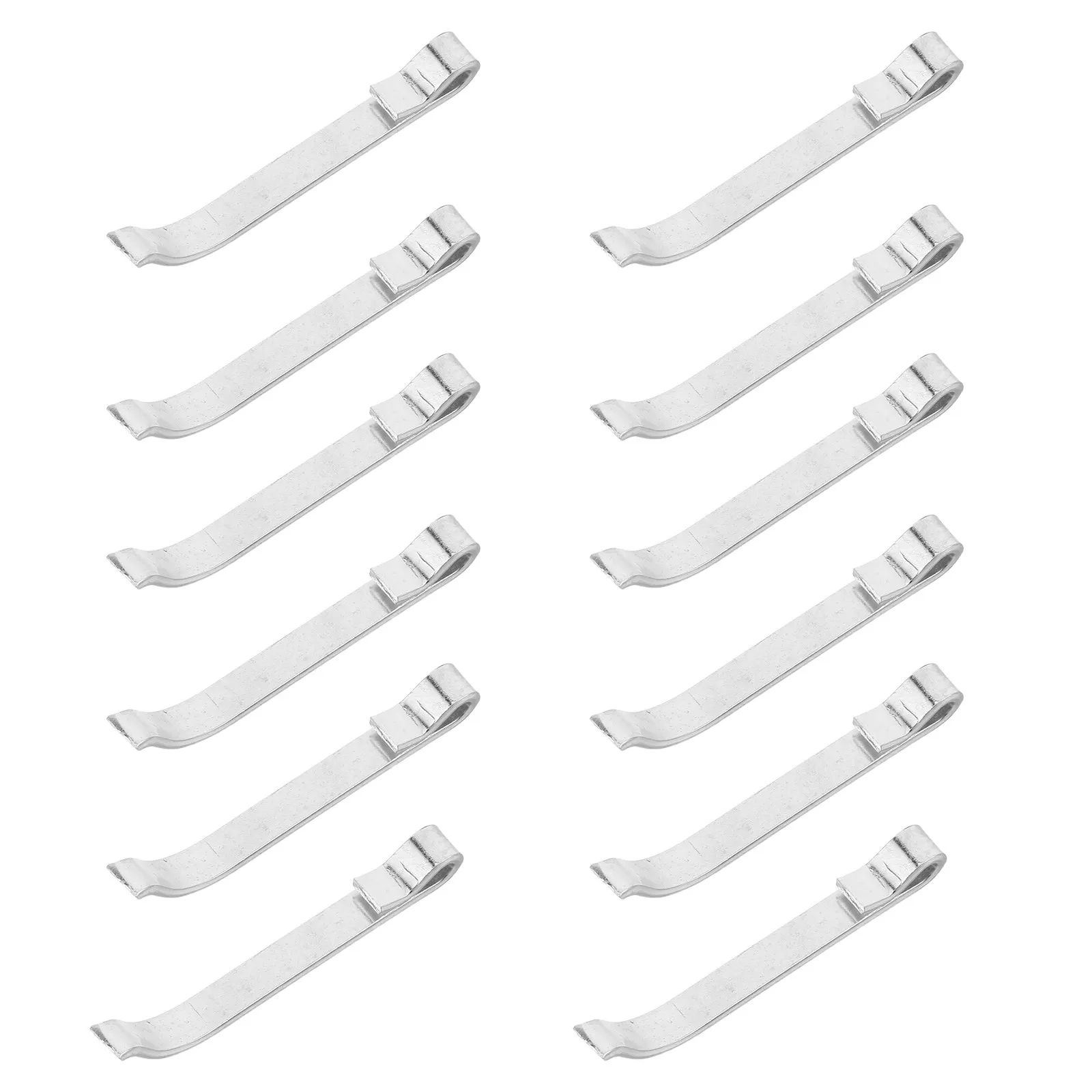 12 PCS Drawer Slide Clamp Cabinet Hardware Clips Drawers Latch Repair Parts Glide Keeper Retainer Locking Fixing