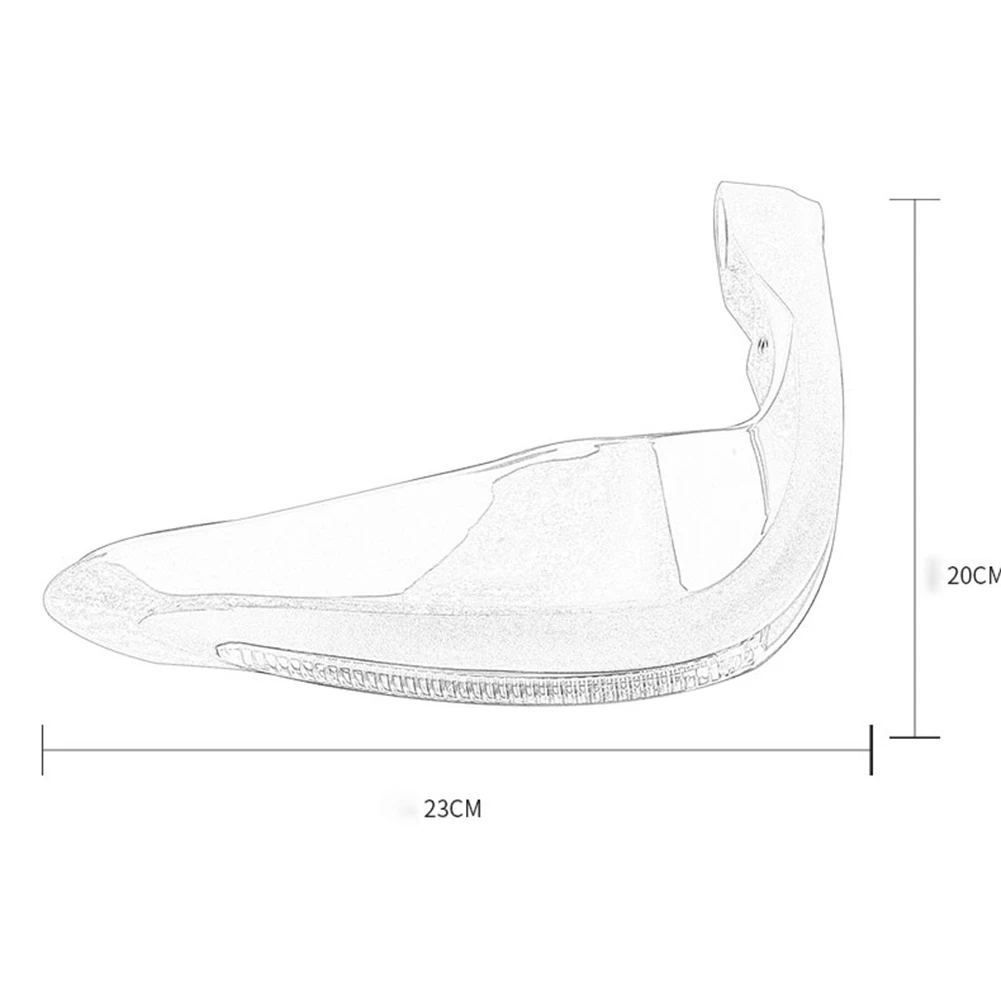 Protège-mains universels pour motocross tout-terrain, protège-mains de vélo avec DRL, déflecteurs de feux de circulation, équipement de protection, D343