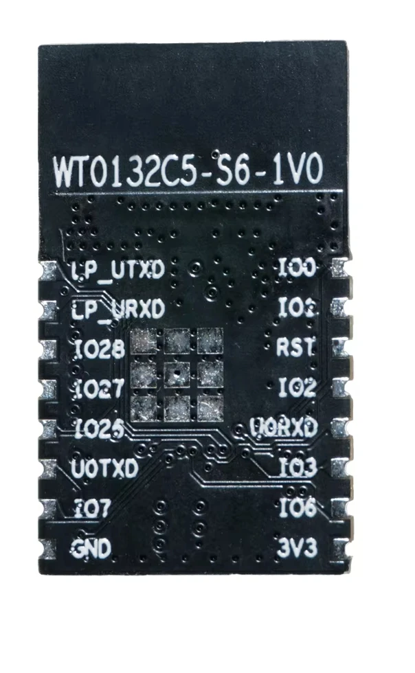 WT0132C5-S6 ESP32-C5 WiFi Module with 240MHz Clock Speed Supporting Wi-Fi 6 BLE Zigbee Thread for IoT Devices