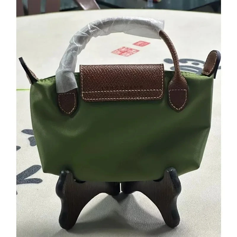 Mini borsa Longxiang da donna di alta qualità, borsa a tracolla impermeabile in nylon senza perforazione, borsa per gnocchi primaverili e autunnali