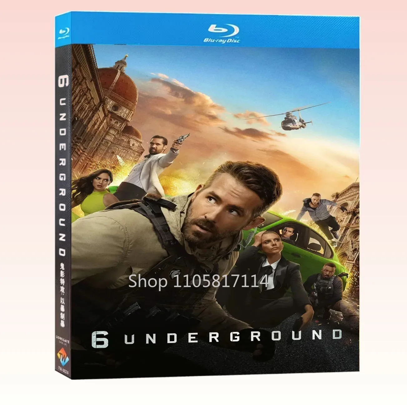 6 Underground (2019) 1-Disc New Box Set Sealed Blu-ray High Definition BD YIHUI