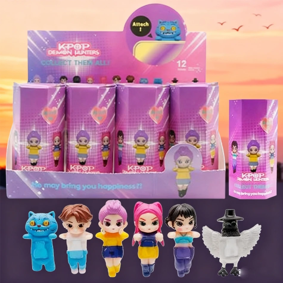 

In Stock Kpop Demon Hunters Devil Blind Box Saja Collect Anime Figure Kid Party Cosplay Gaming Cartoon Decor Christmas Gift^&*()